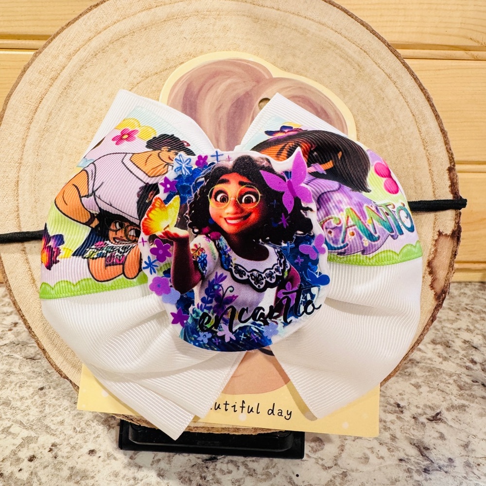 Encanto Themed Hair Bow
